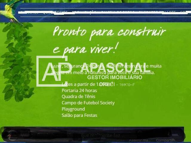 #2096 - Terreno para Venda em Paraibuna - SP - 2