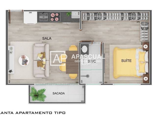 #2167 - Apartamento para Venda em Caraguatatuba - SP