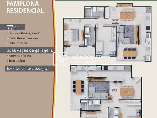 #2168 - Apartamento para Venda em Caraguatatuba - SP - 2
