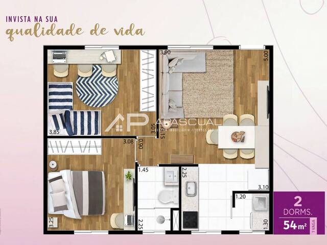 #2352 - Apartamento para Venda em Jacareí - SP