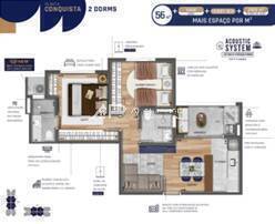 Apartamento, 2 quartos, 56 m² - Foto 15