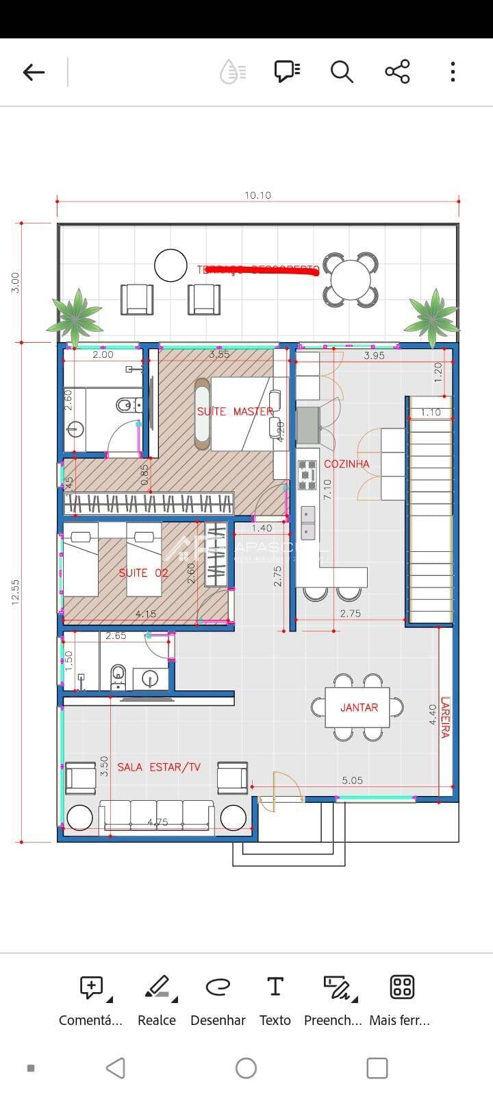 Casa, 3 quartos, 250 m² - Foto 12