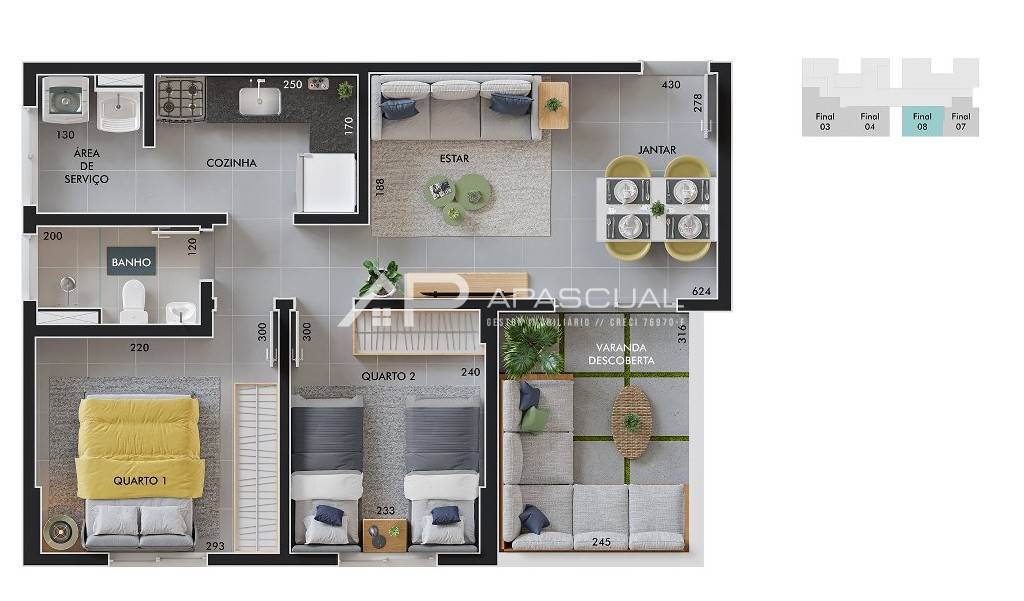 Apartamento, 46 m² - Foto 19