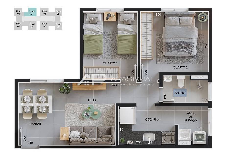 Apartamento, 46 m² - Foto 25