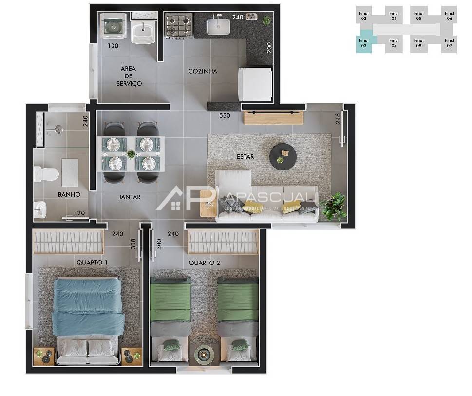 Apartamento, 46 m² - Foto 27