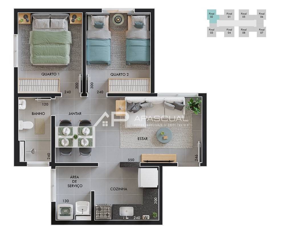 Apartamento, 46 m² - Foto 26