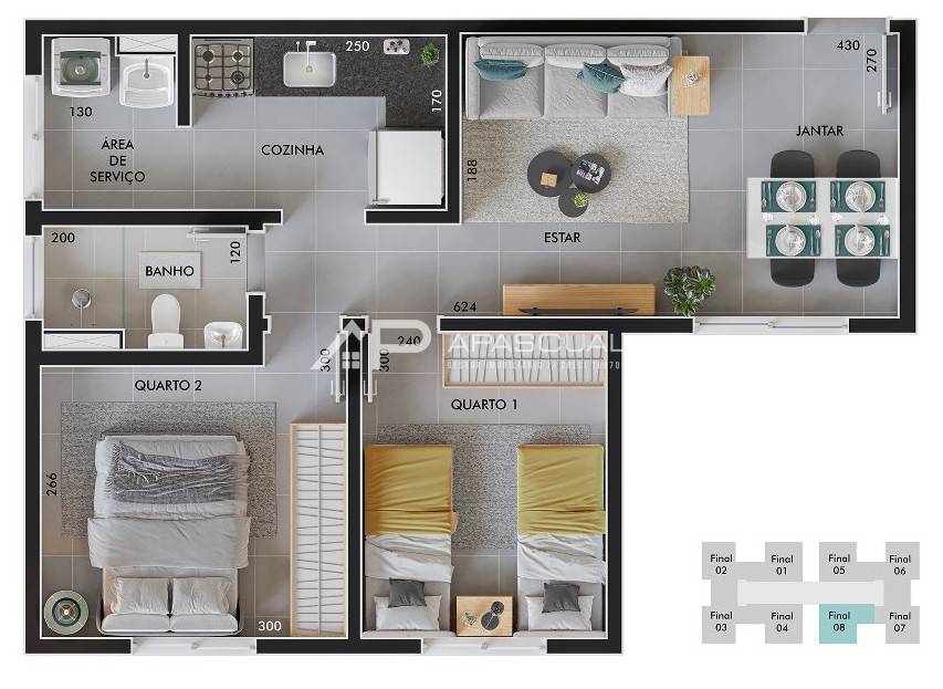 Apartamento, 46 m² - Foto 32