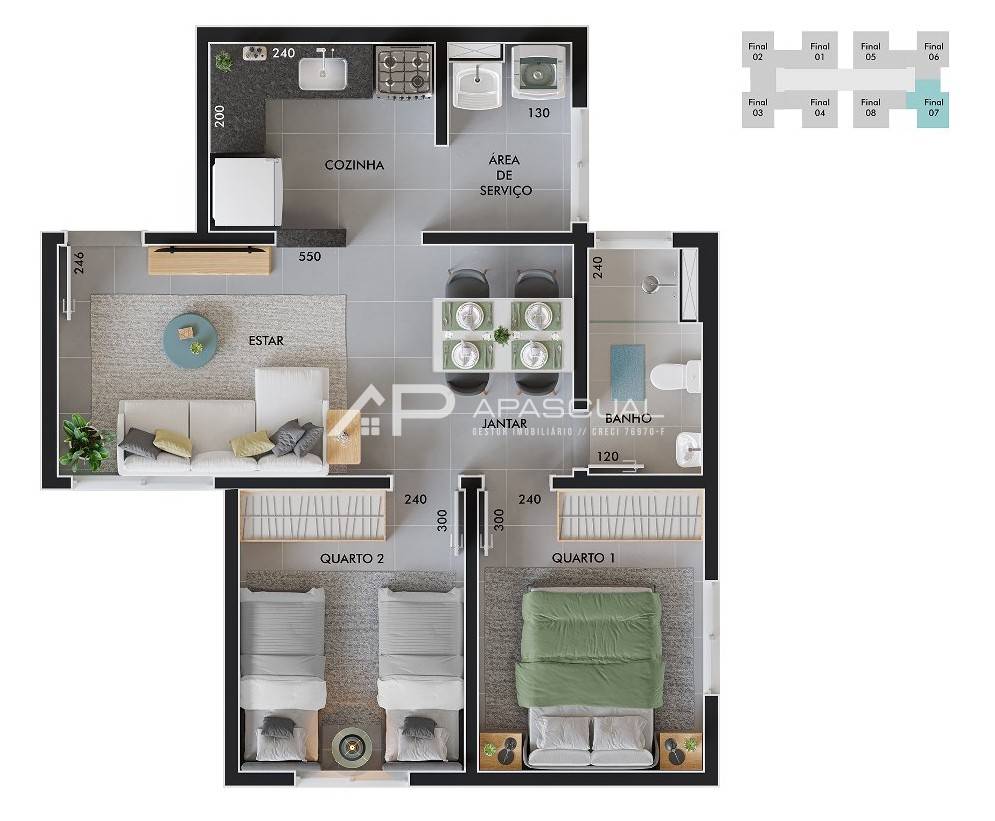 Apartamento, 46 m² - Foto 31